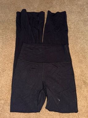 Black High-Waist leggings